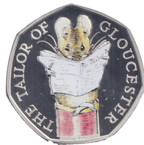 2018 SILVER PROOF TAILOR OF GLOUCESTER 50P - 50P Silver Proof - Cambridgeshire Coins