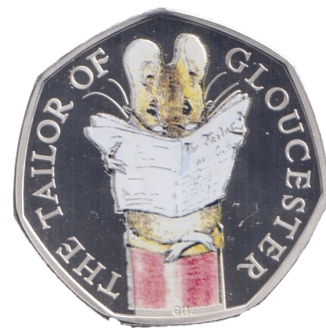 2018 SILVER PROOF TAILOR OF GLOUCESTER 50P - 50P Silver Proof - Cambridgeshire Coins