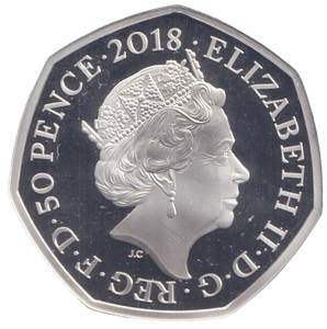 2018 SILVER PROOF TAILOR OF GLOUCESTER 50P - 50P Silver Proof - Cambridgeshire Coins