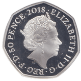 2018 SILVER PROOF TAILOR OF GLOUCESTER 50P - 50P Silver Proof - Cambridgeshire Coins
