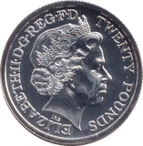 2018 SILVER PROOF TWENTY POUND - SILVER WORLD COINS - Cambridgeshire Coins