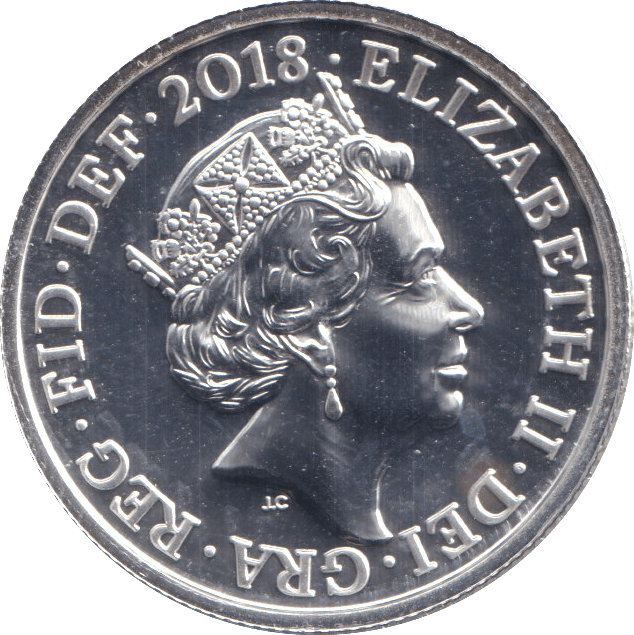 2018 SILVER TWENTY POUNDS BU - SILVER WORLD COINS - Cambridgeshire Coins