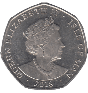 2018 STAGE COACH 50P ISLE OF MAN - 50P REGIONAL ISSUES - Cambridgeshire Coins