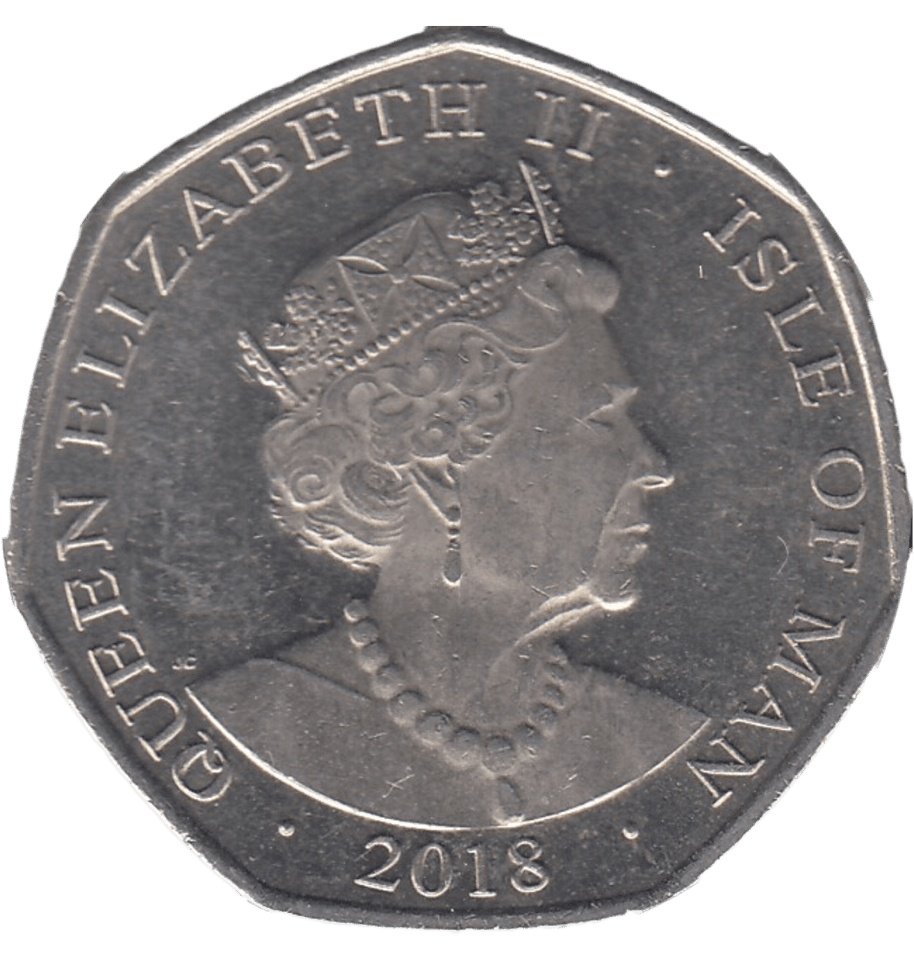 2018 STAGE COACH 50P ISLE OF MAN - 50P REGIONAL ISSUES - Cambridgeshire Coins