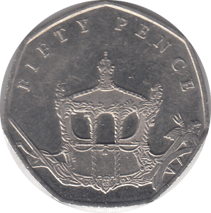 2018 STAGE COACH 50P ISLE OF MAN - WORLD COINS - Cambridgeshire Coins