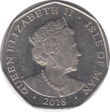 2018 STAGE COACH 50P ISLE OF MAN - WORLD COINS - Cambridgeshire Coins