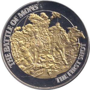 2018 THE GREAT WAR MEDALLION BATTLE OF MONS - WORLD COINS - Cambridgeshire Coins