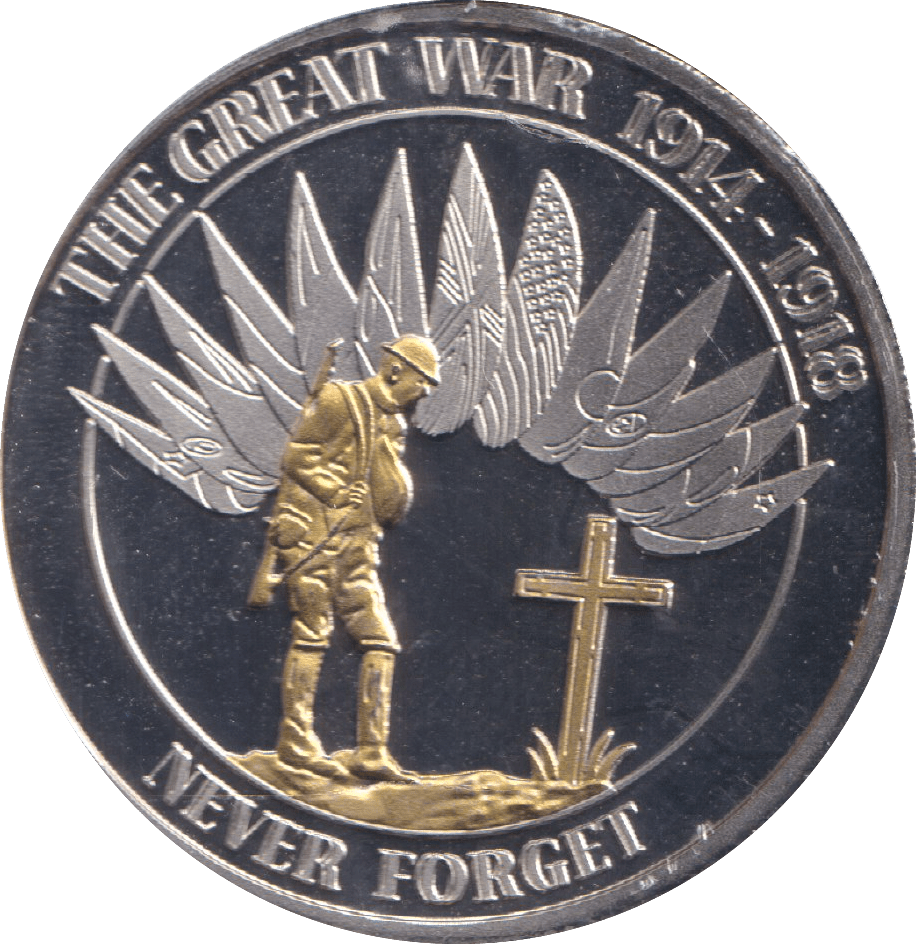 2018 THE GREAT WAR MEDALLION CHRISTMAS - WORLD COINS - Cambridgeshire Coins