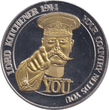 2018 THE GREAT WAR MEDALLION LORD KITCHENER - WORLD COINS - Cambridgeshire Coins