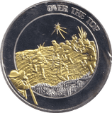2018 THE GREAT WAR MEDALLION OVER THE TOP - WORLD COINS - Cambridgeshire Coins