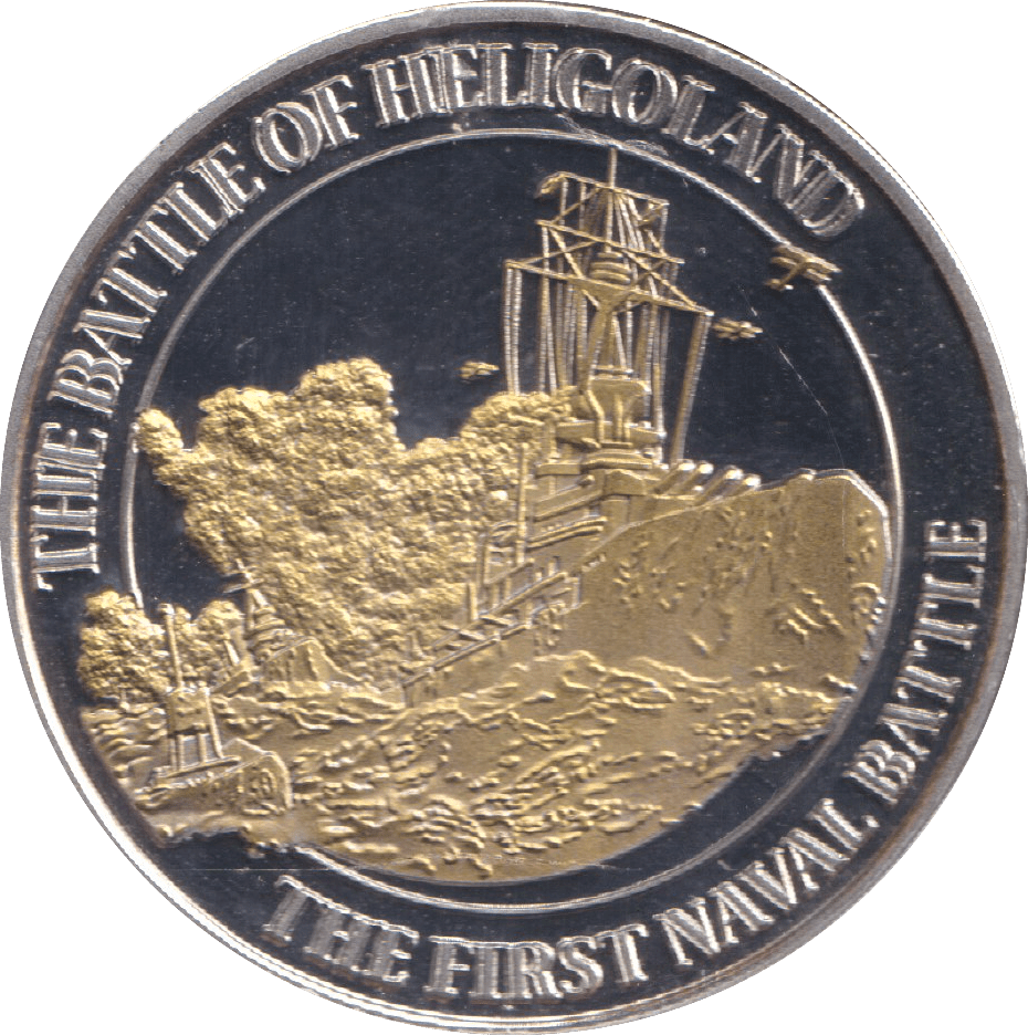 2018 THE GREAT WAR MEDALLION THE BATTLE OF HELIGOLAND - WORLD COINS - Cambridgeshire Coins