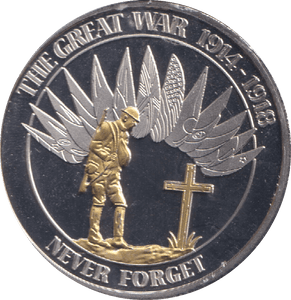 2018 THE GREAT WAR MEDALLION THE BATTLE OF HELIGOLAND - WORLD COINS - Cambridgeshire Coins
