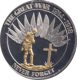 2018 THE GREAT WAR MEDALLION THE BATTLE OF HELIGOLAND - WORLD COINS - Cambridgeshire Coins