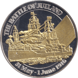 2018 THE GREAT WAR MEDALLION THE BATTLE OF JUTLAND - WORLD COINS - Cambridgeshire Coins
