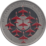 2018 THE RED ARROWS BCLAT ( BU ) - MEDALS & MEDALLIONS - Cambridgeshire Coins