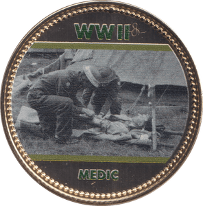 2018 THE ROYAL BRITISH LEGION WWII MEDIC - WORLD COINS - Cambridgeshire Coins