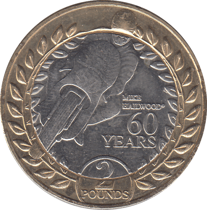 2018 TT MIKE HAILWOOD £2 ISLE OF MAN - WORLD COINS - Cambridgeshire Coins