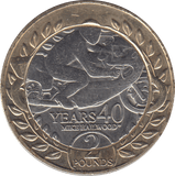2018 TT MIKE HAILWOOD £2 ISLE OF MAN - WORLD COINS - Cambridgeshire Coins