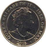 2018 TT TWO POUNDS ISLE OF MAN - WORLD COINS - Cambridgeshire Coins