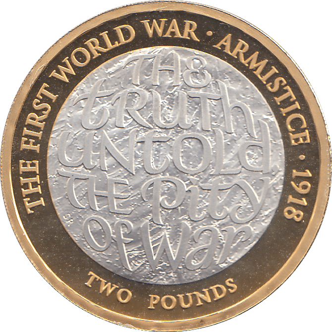 2018 TWO POUND £2 PROOF COIN ARMISTICE OF 1918 - £2 Proof - Cambridgeshire Coins