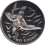 2018 TWO POUNDS BLUE PETREL BRITISH ANTARCTIC TERRITORY - WORLD COINS - Cambridgeshire Coins