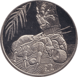 2018 TWO POUNDS COCONUT CRABS BRITISH INDIAN OCEAN TERRITORY - WORLD COINS - Cambridgeshire Coins
