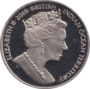 2018 TWO POUNDS COCONUT CRABS BRITISH INDIAN OCEAN TERRITORY - WORLD COINS - Cambridgeshire Coins