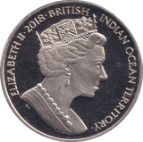 2018 TWO POUNDS COCONUT CRABS BRITISH INDIAN OCEAN TERRITORY - WORLD COINS - Cambridgeshire Coins