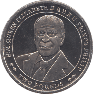 2018 TWO POUNDS QUEEN ELIZABETH & PRINCE PHILLIP ( BU ) - WORLD COINS - Cambridgeshire Coins