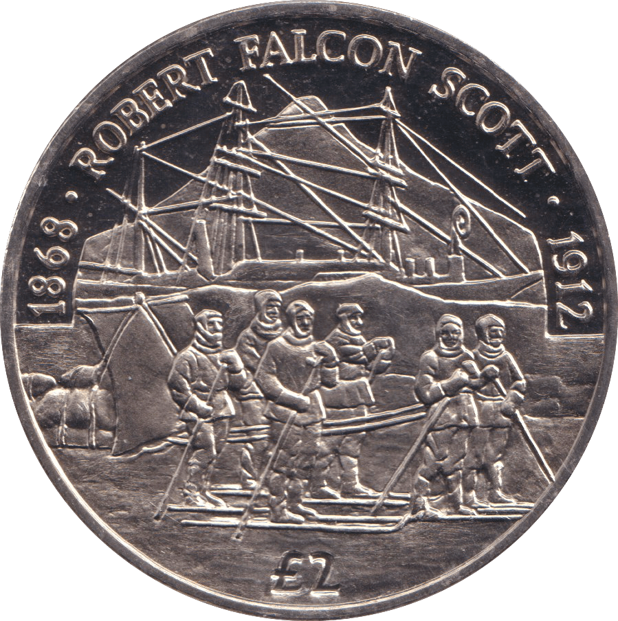 2018 TWO POUNDS ROBERT FALCON SCOTT BRITISH ANTARCTIC TERRITORY - WORLD COINS - Cambridgeshire Coins