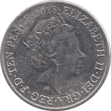 2018 YEOMAN TEN PENCE UK - WORLD COINS - Cambridgeshire Coins