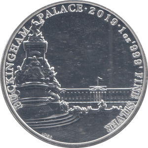 2019 1 OZ FINE SILVER 999 PROOF 2 POUNDS - SILVER WORLD COINS - Cambridgeshire Coins