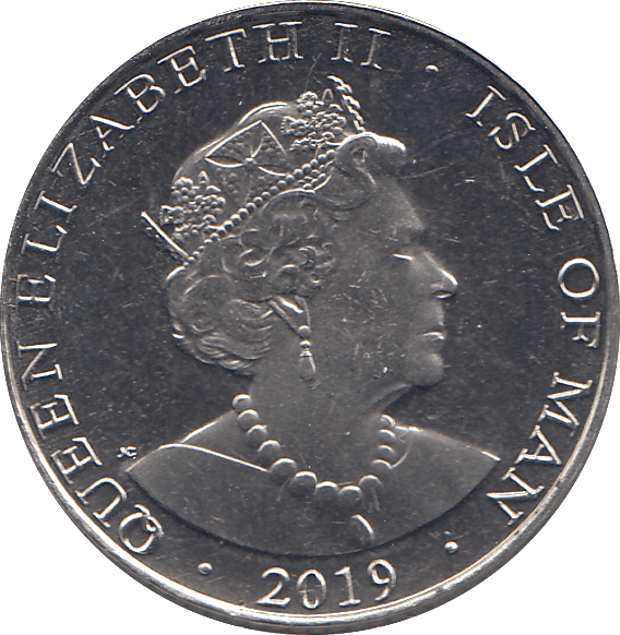 2019 10 PENCE CAT ISLE OF MAN ( BU ) - WORLD COINS - Cambridgeshire Coins