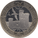 2019 2 POUND FORT ISLE OF MAN ( BU ) - WORLD COINS - Cambridgeshire Coins