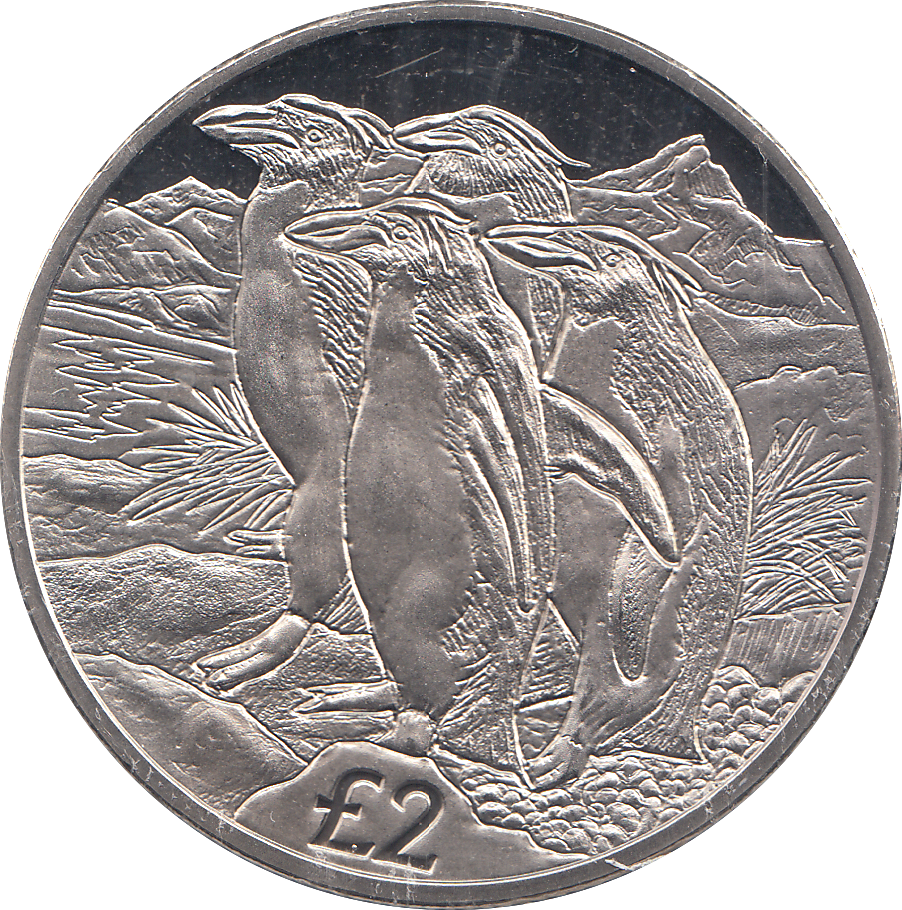 2019 2 POUNDS PENGUINS ( BU ) - £2 BU - Cambridgeshire Coins