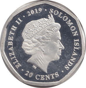 2019 20 CENTS SOLOMON ISLANDS 3 - WORLD COINS - Cambridgeshire Coins
