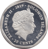 2019 20 CENTS SOLOMON ISLANDS 3 - WORLD COINS - Cambridgeshire Coins