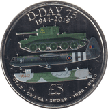2019 £5 BAILIWICK OF GUERNSEY - WORLD COINS - Cambridgeshire Coins