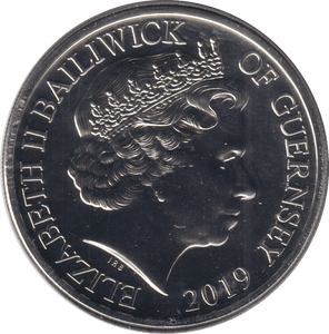 2019 £5 BAILIWICK OF GUERNSEY - WORLD COINS - Cambridgeshire Coins