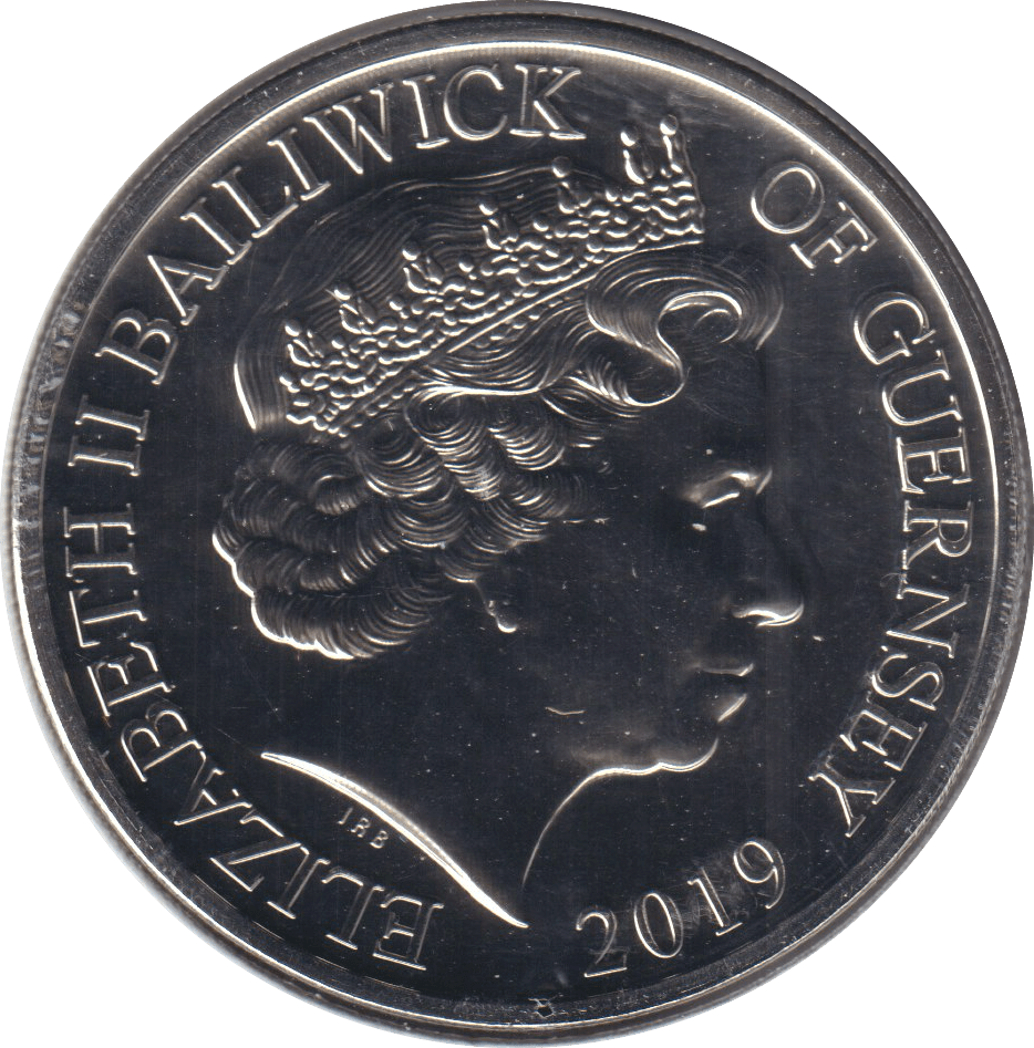 2019 £5 BAILIWICK OF GUERNSEY - WORLD COINS - Cambridgeshire Coins