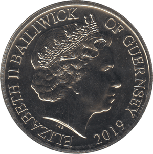 2019 £5 D - DAY GUERNSEY BU - WORLD COINS - Cambridgeshire Coins