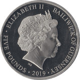 2019 £5 JERSEY 18:00 CANADIAN 3RD DIVISION - £5 Proof - Cambridgeshire Coins