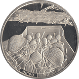 2019 £5 JERSEY 6:30 US TROOP LANDINGS - £5 Proof - Cambridgeshire Coins