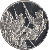 2019 £5 JERSEY 7:10 US RANGERS - £5 Proof - Cambridgeshire Coins