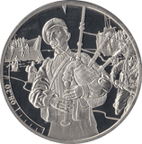 2019 £5 JERSEY 8:20 PIPER BILL (Copy) - £5 Proof - Cambridgeshire Coins