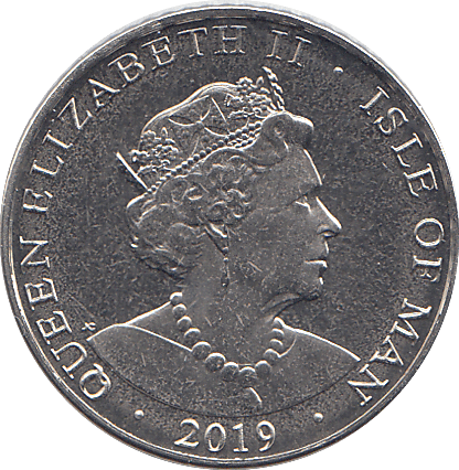2019 5 PENCE SEAGULL ISLE OF MAN ( BU ) - WORLD COINS - Cambridgeshire Coins