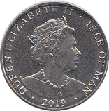 2019 5 PENCE SEAGULL ISLE OF MAN ( BU ) - WORLD COINS - Cambridgeshire Coins