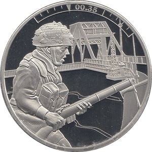 2019 5 POUNDS D DAY LANDING 00:35 ( PROOF ) - WORLD COINS - Cambridgeshire Coins