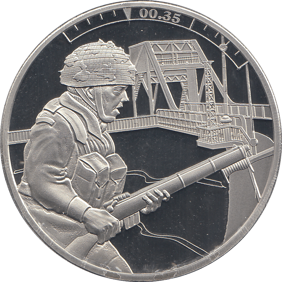 2019 5 POUNDS D DAY LANDING 00:35 ( PROOF ) - WORLD COINS - Cambridgeshire Coins