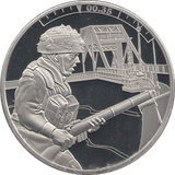 2019 5 POUNDS D DAY LANDING 00:35 ( PROOF ) - WORLD COINS - Cambridgeshire Coins